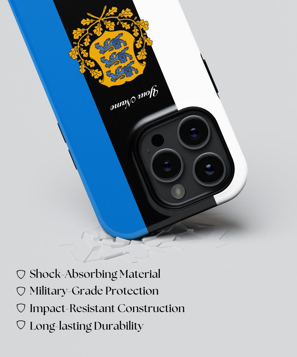 Estonia National Emblem Phone Case