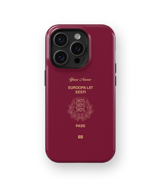 Estonia Passport Phone Case