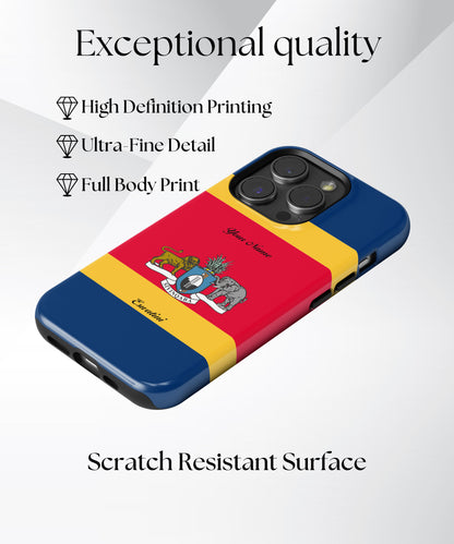 Eswatini National Emblem Phone Case