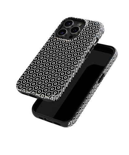 Ethereal Elegance: Graceful Monochrome Delights - iPhone Case-Monochrome Seduction Case-Tousphone-Tough Case-iPhone 15 Pro Max-Tousphone