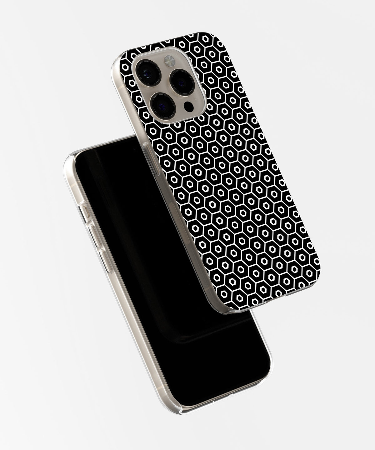 Ethereal Elegance: Graceful Monochrome Delights - iPhone Case-Monochrome Seduction Case-Tousphone-Tough Case-iPhone 15 Pro Max-Tousphone