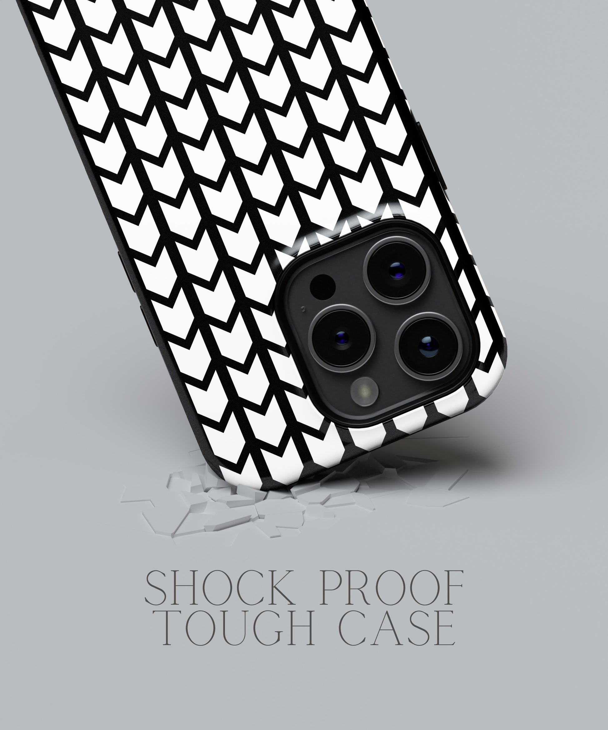 Ethereal Enchantment: Soft White Lace - iPhone Case-Monochrome Seduction Case-Tousphone-Tough Case-iPhone 15 Pro Max-Tousphone