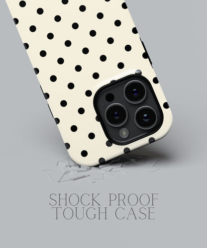 Ethereal Grace: Intricate White Lace - iPhone Case-Monochrome Seduction Case-Tousphone-Tough Case-iPhone 15 Pro Max-Tousphone