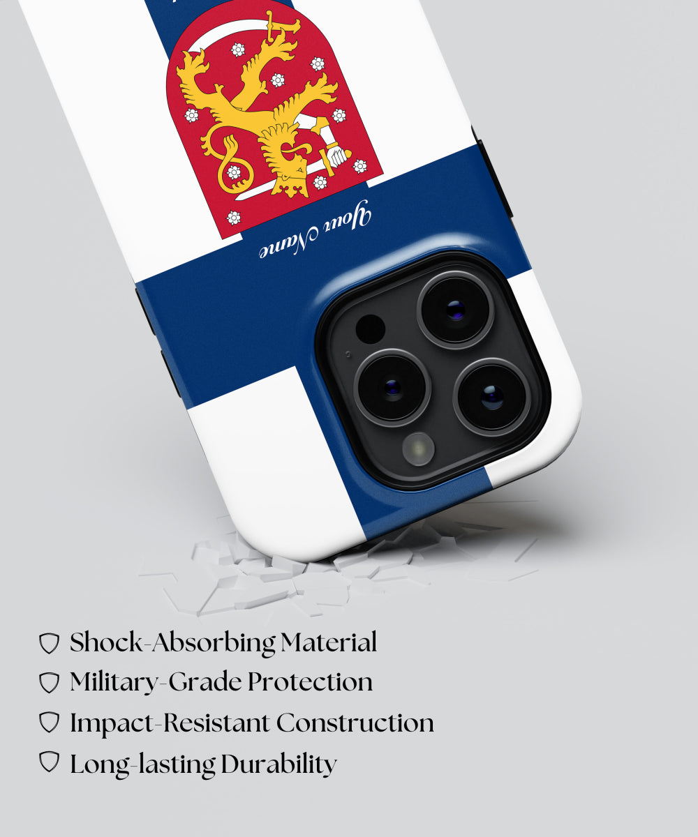 Finland National Emblem Phone Case