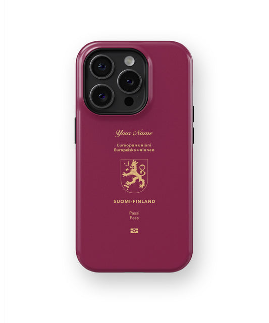 Finland Passport Phone Case