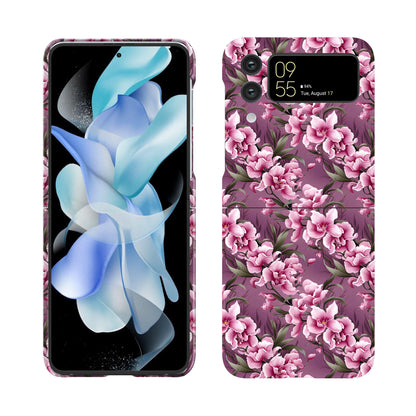 Floral Symphony Nature's Melody in Bloom - Samsung Galaxy Z Flip-Flower Phone Case-Tousphone-Tough Case-Galaxy Z Flip 5-Tousphone