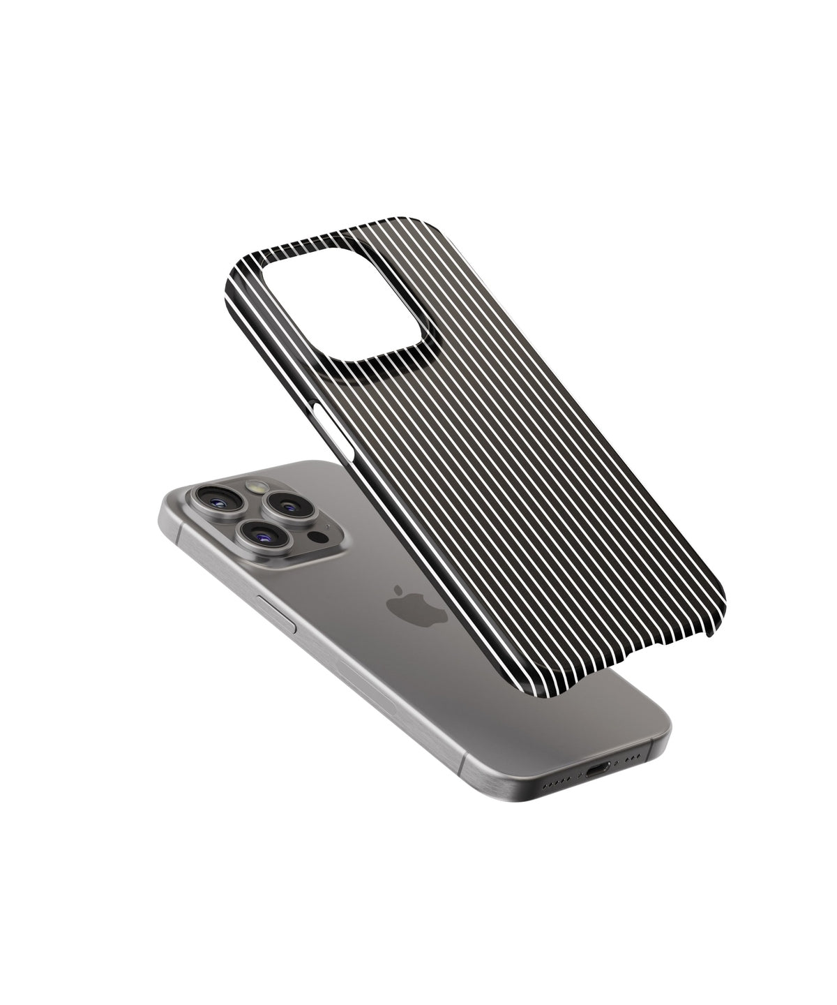 Frosty Intricacies: Delicate Monochrome Discoveries - iPhone Case-Monochrome Seduction Case-Tousphone-Tough Case-iPhone 15 Pro Max-Tousphone