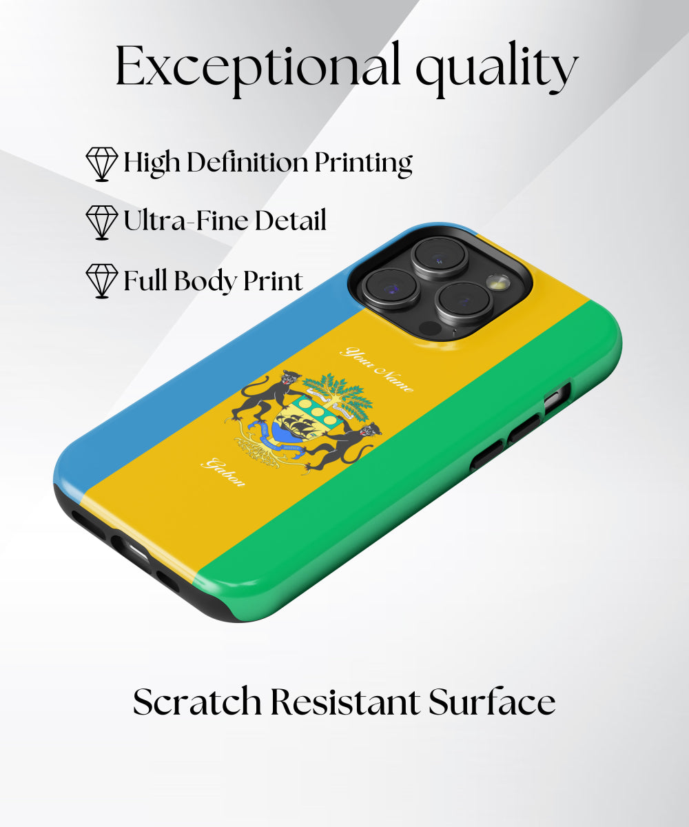 Gabon National Emblem Phone Case