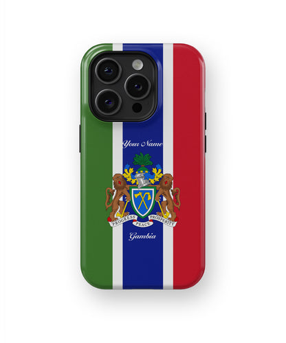 Gambia National Emblem Phone Case