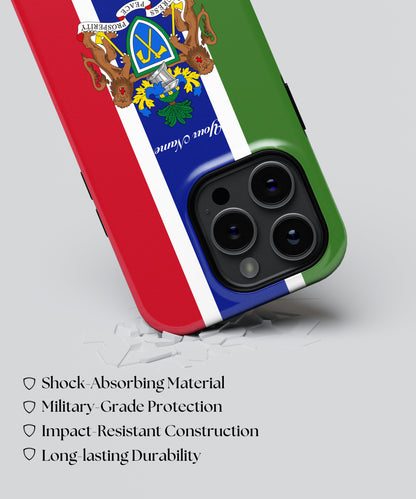 Gambia National Emblem Phone Case