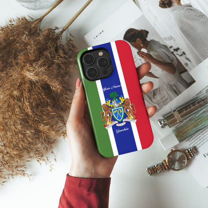 Gambia National Emblem Phone Case