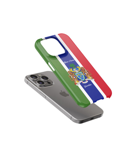 Gambia National Emblem Phone Case