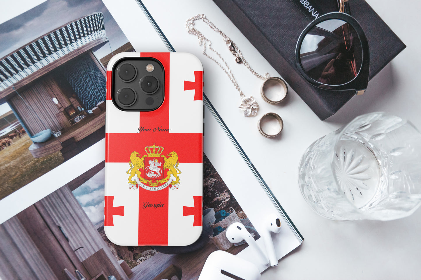 Georgia National Emblem Phone Case