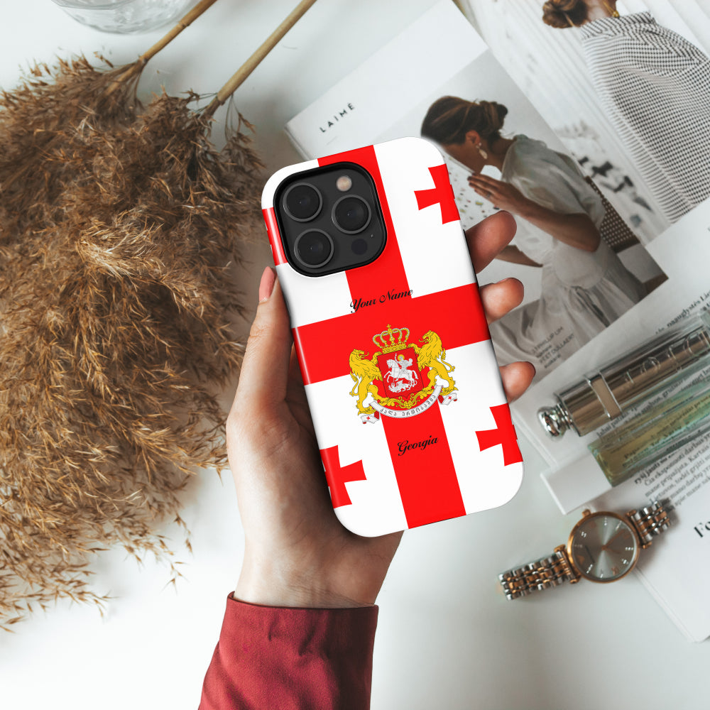 Georgia National Emblem Phone Case