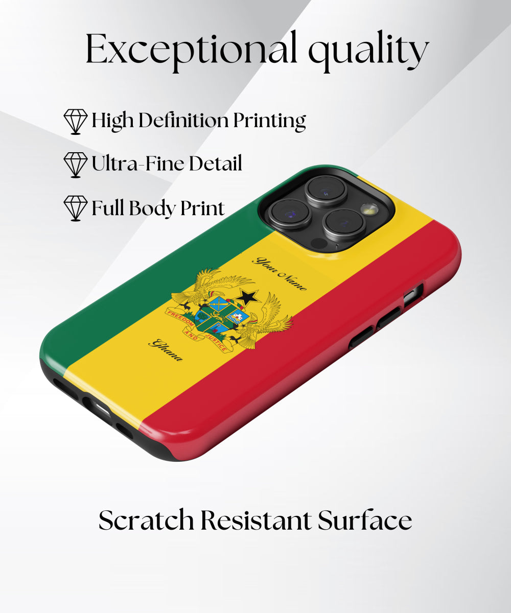 Ghana National Emblem Phone Case