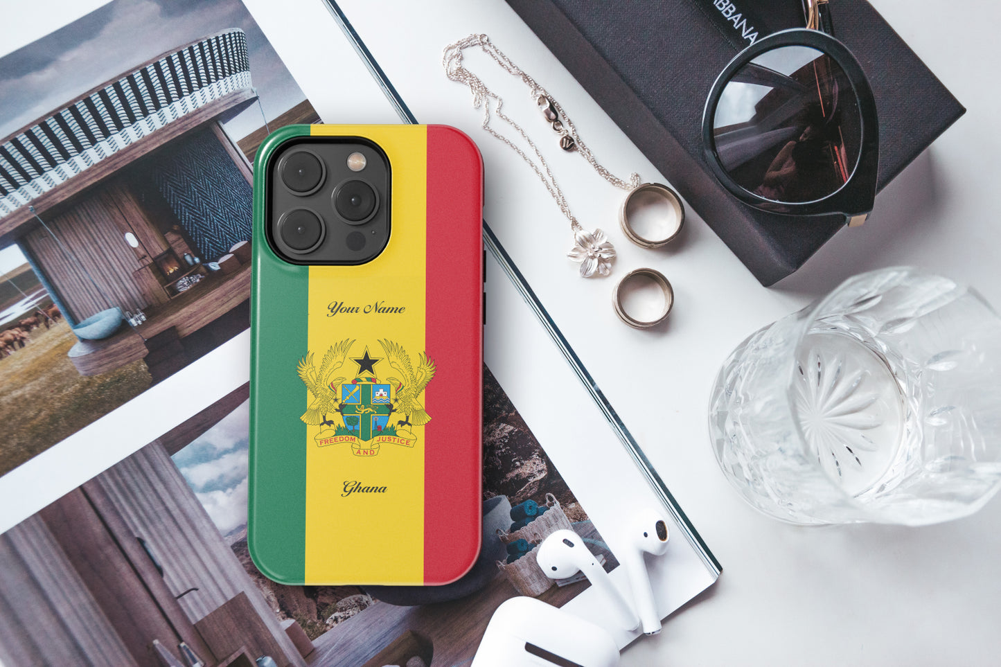 Ghana National Emblem Phone Case