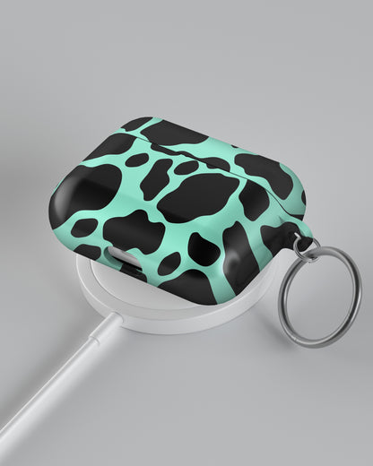 Green Black Cookie Cream Wave - Airpod Case-Pie Cake Airpod Cases-Tousphone-Airpod Pro 1&2-Tousphone