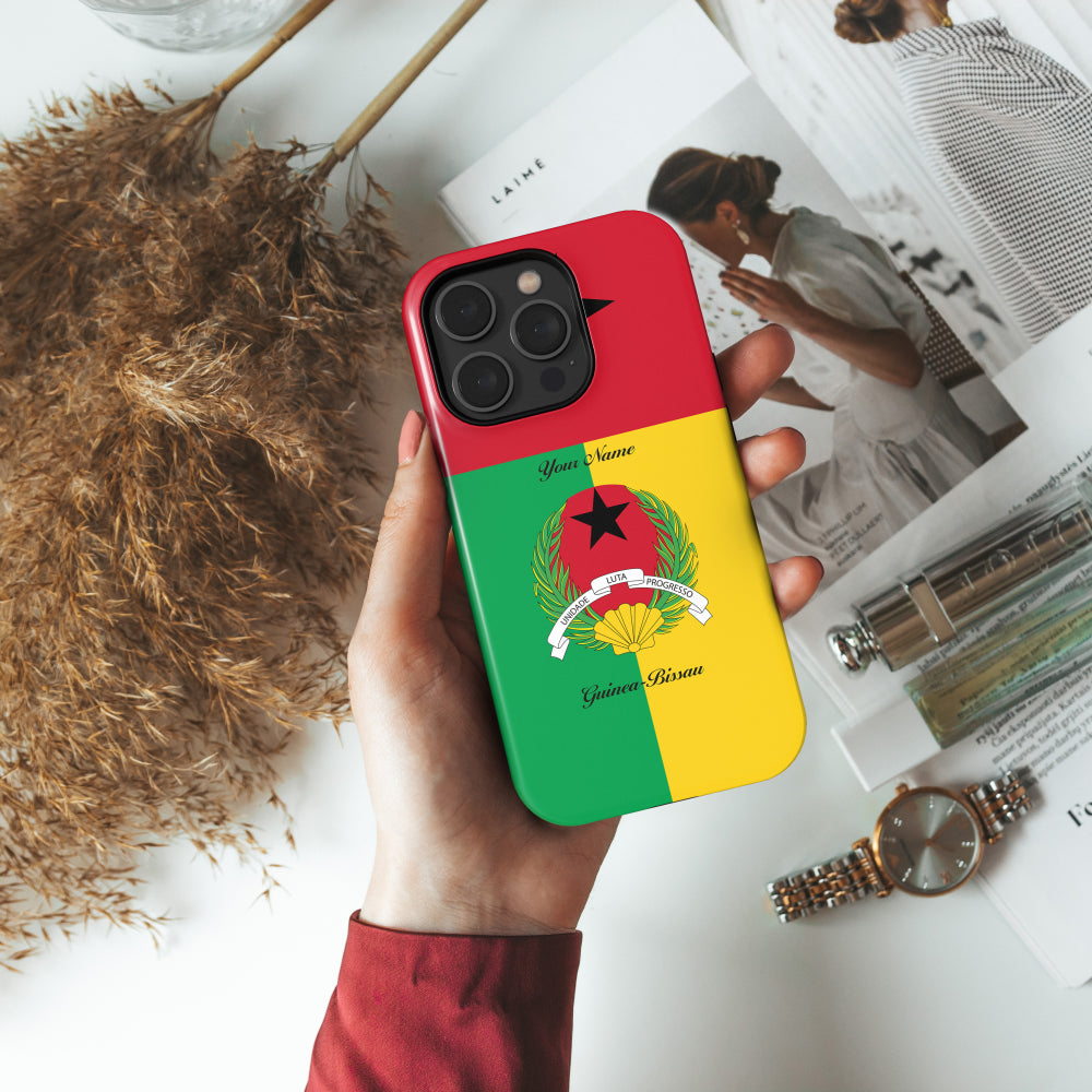 Guinea-Bissau National Emblem Phone Case