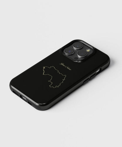 Guinea Country Map - iPhone Case-Country Map Case-Tousphone-Tough Case-iPhone 15 Pro Max-Tousphone