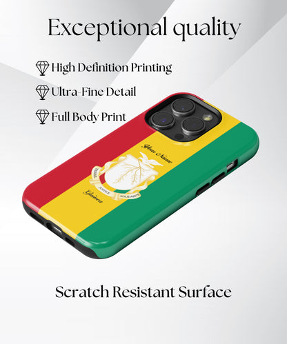 Guinea National Emblem Phone Case