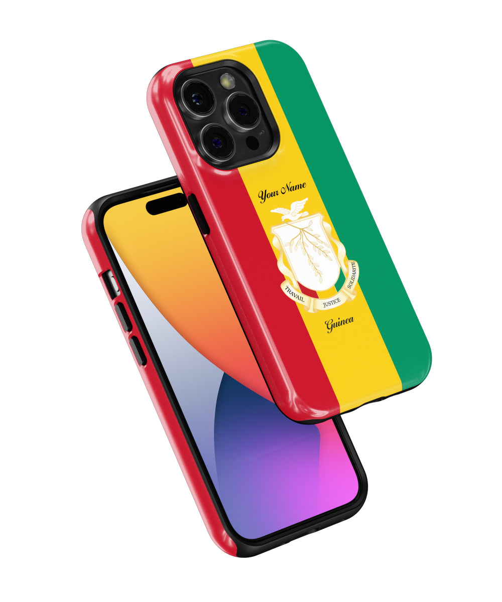 Guinea National Emblem Phone Case