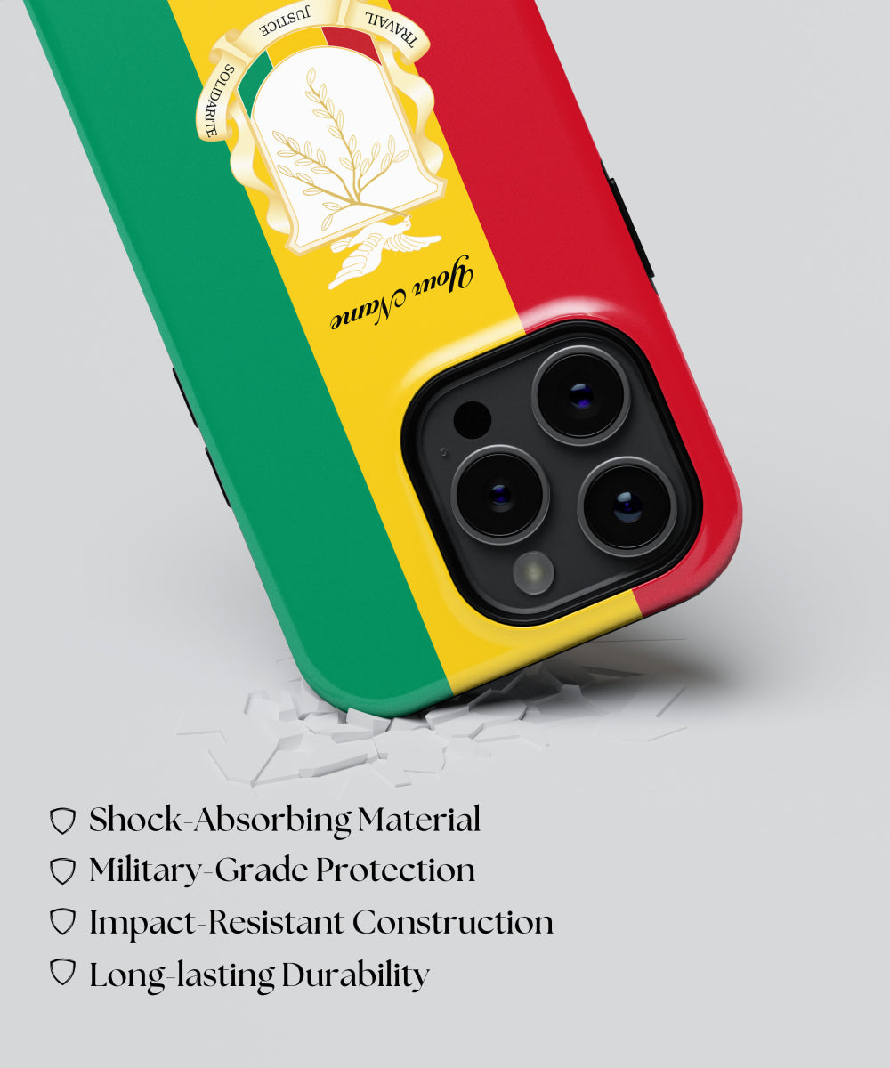 Guinea National Emblem Phone Case