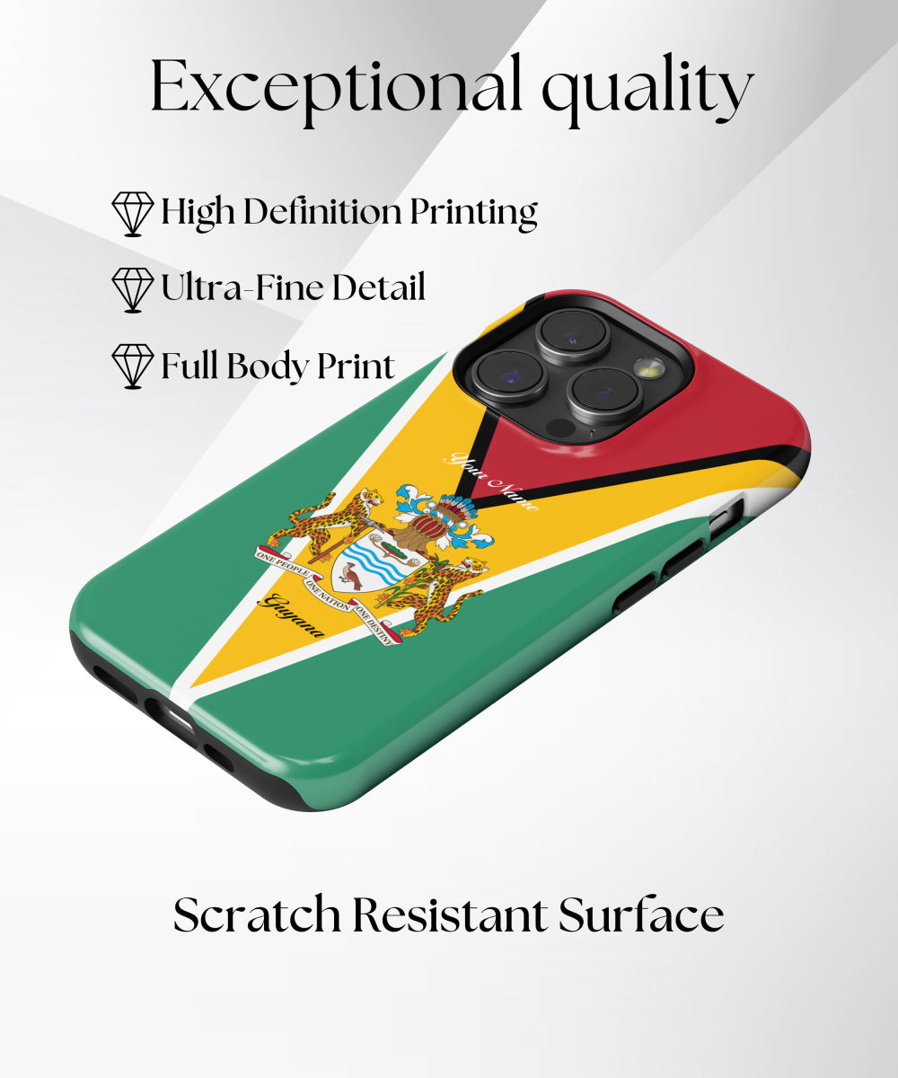 Guyana National Emblem Phone Case