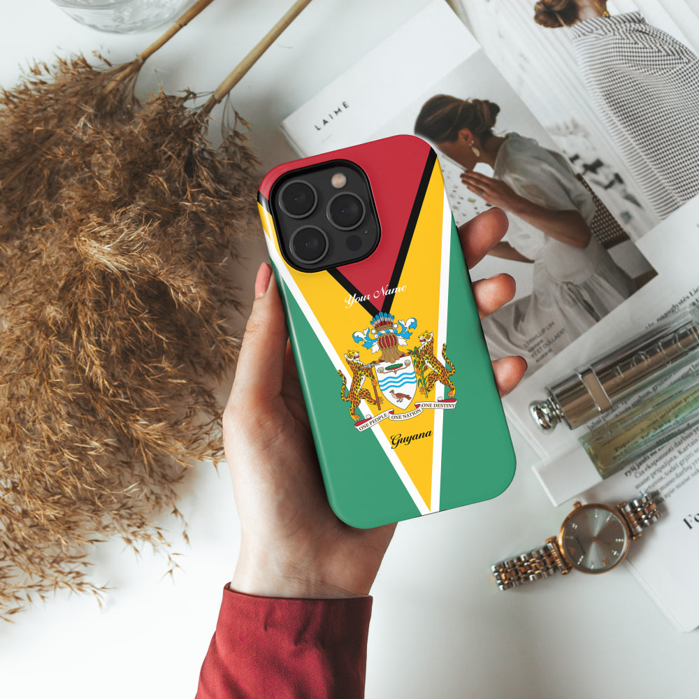 Guyana National Emblem Phone Case