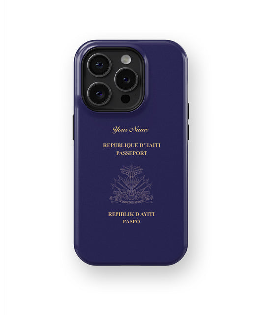 Haiti Passport Phone Case