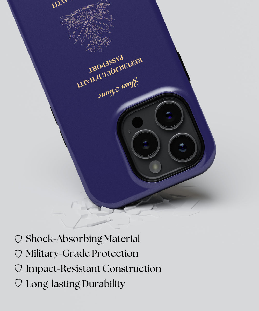 Haiti Passport Phone Case