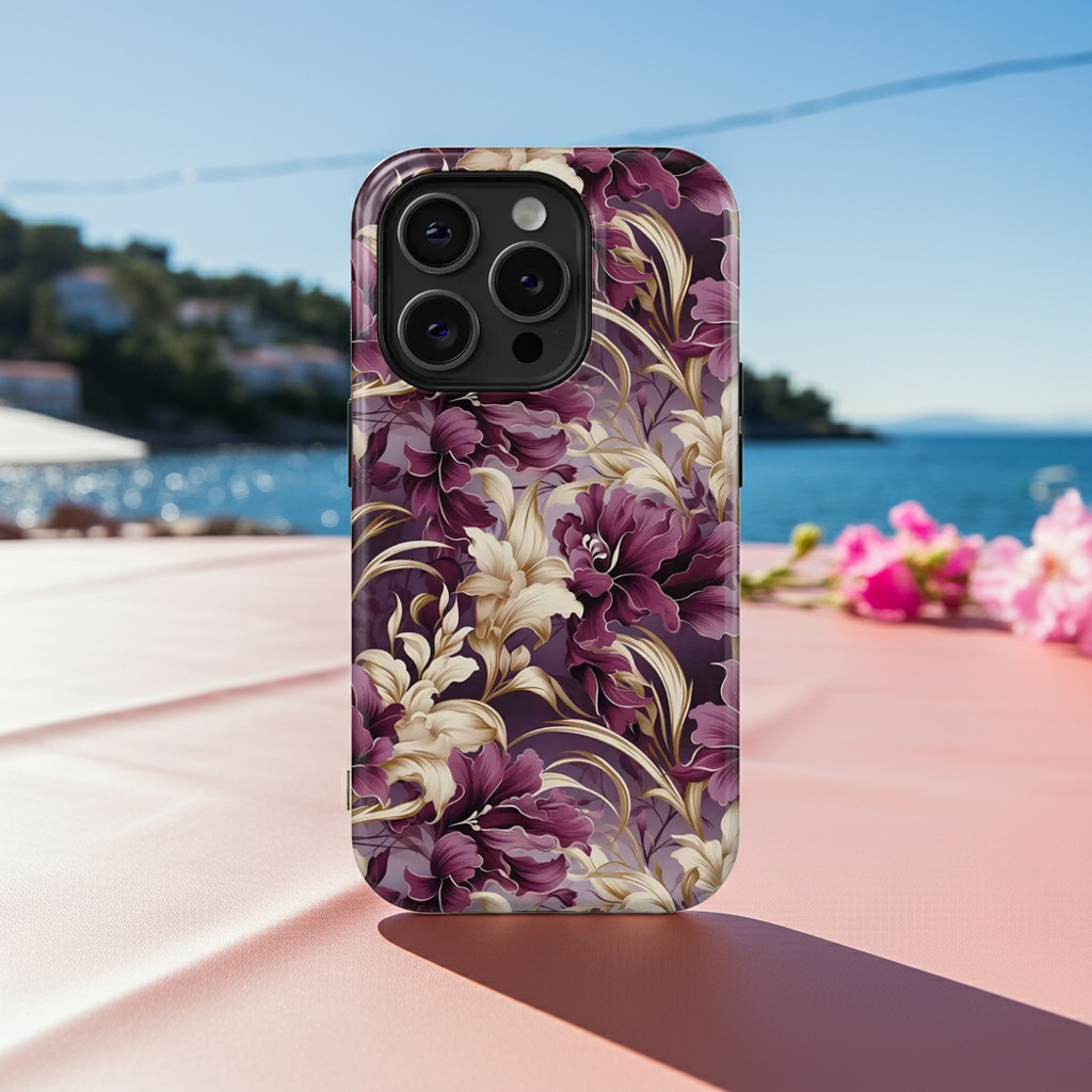 A Garden's Tale Narratives of Blooming Splendor Phone Case