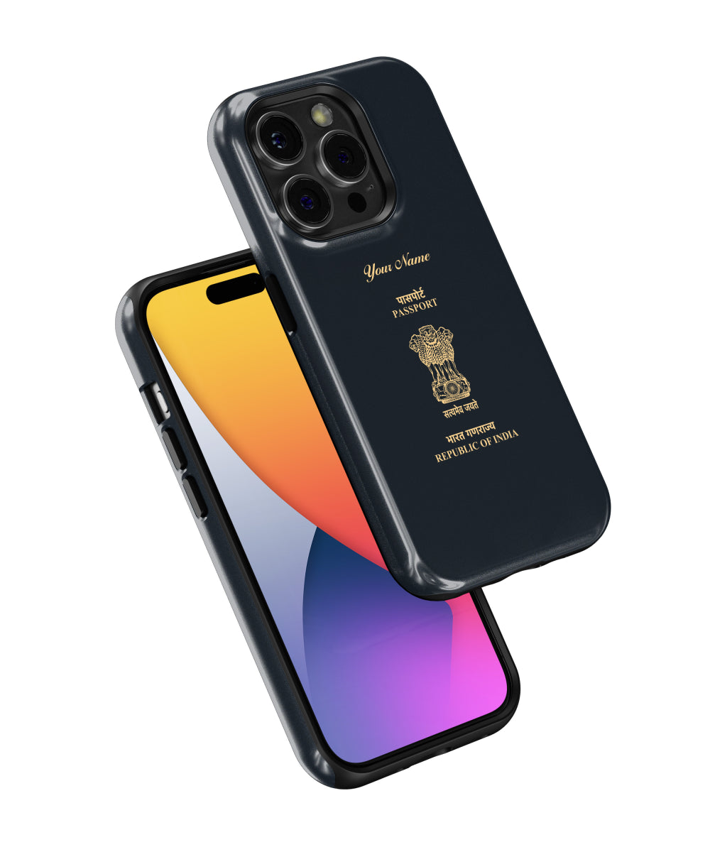 India Passport Phone Case