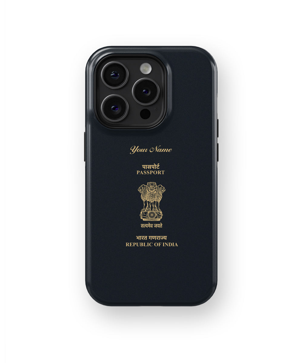 India Passport Phone Case