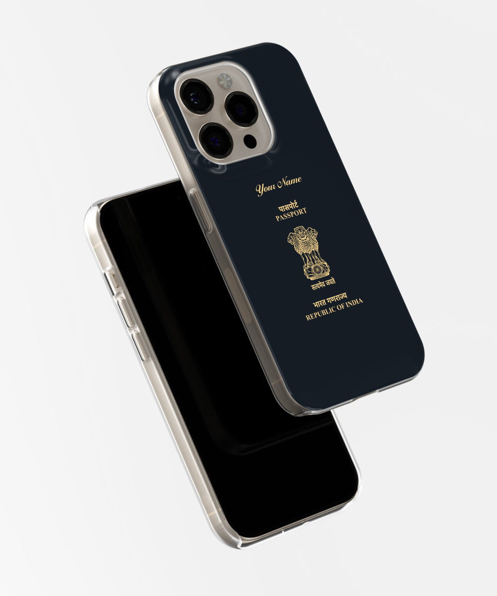 India Passport Phone Case