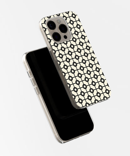 Ivory Intrigue: Whisper-soft White Floral - iPhone Case-Monochrome Seduction Case-Tousphone-Tough Case-iPhone 15 Pro Max-Tousphone