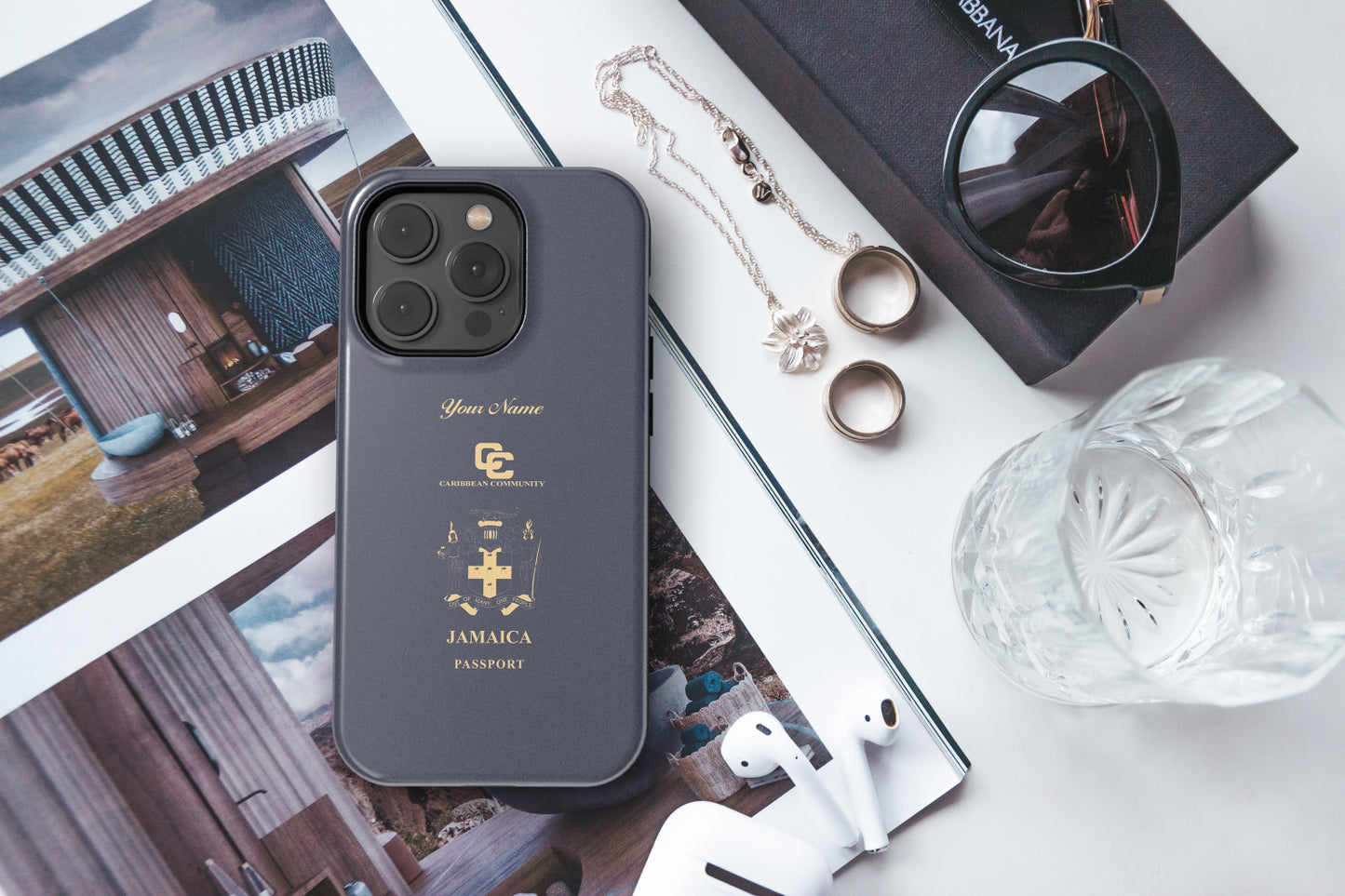 Jamaica Passport Phone Case