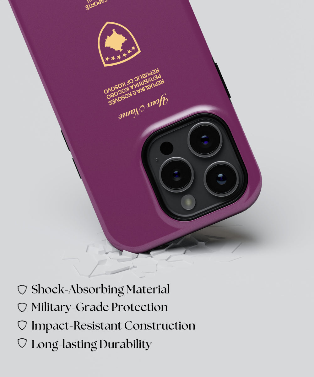 Kosovo Passport Phone Case