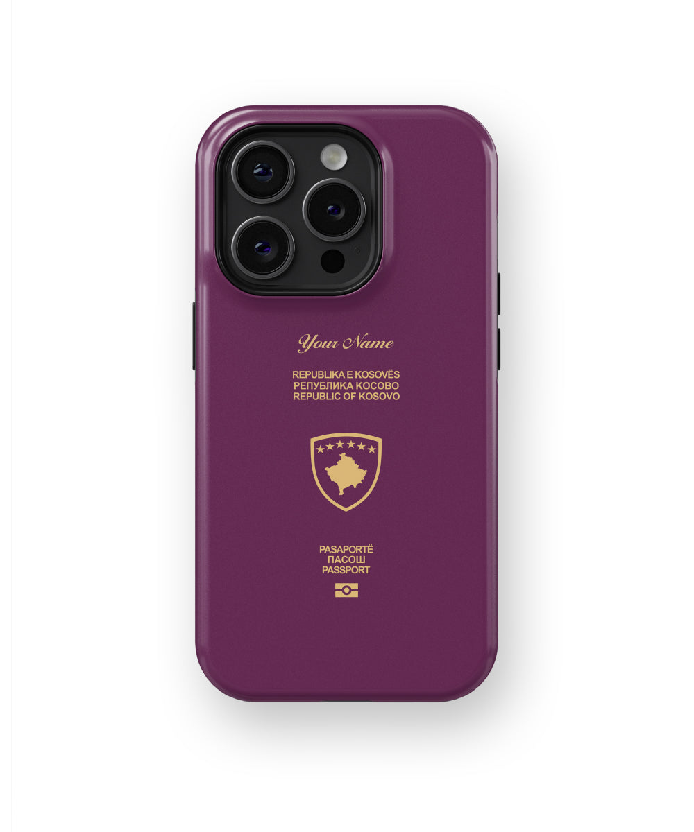 Kosovo Passport Phone Case