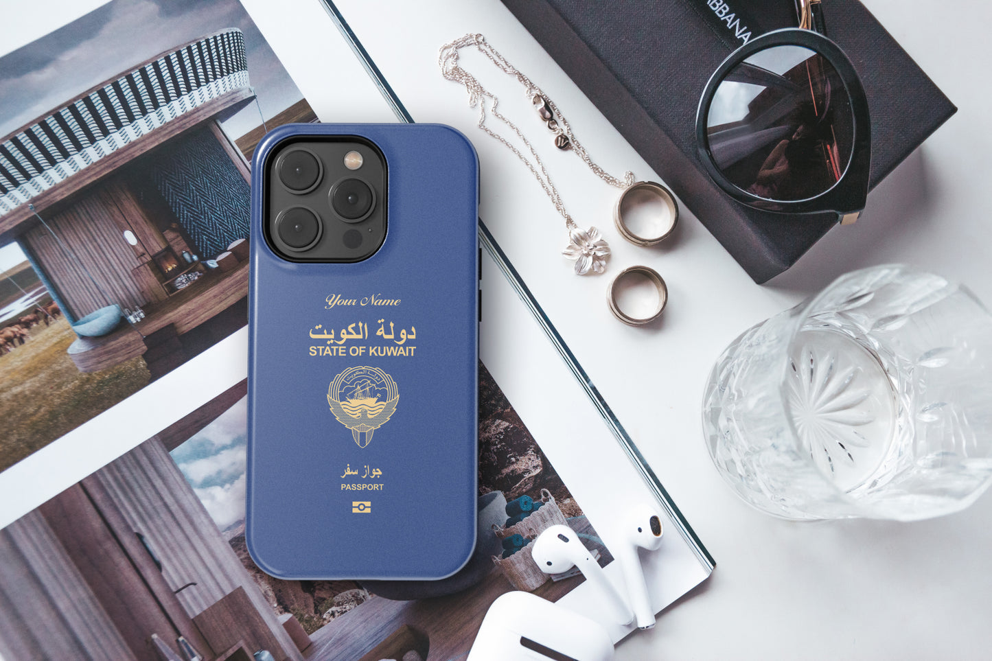 Kuwait Passport Phone Case