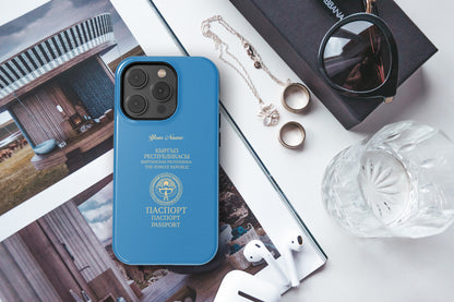 Kyrgyzstan Passport Phone Case