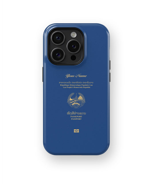 Laos Passport Phone Case