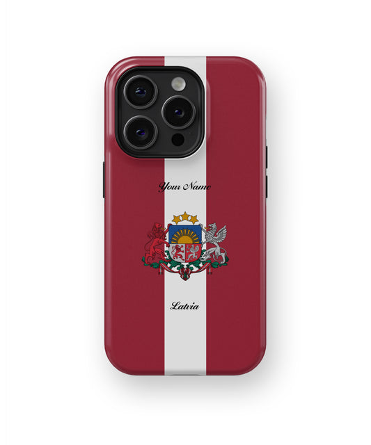 Latvia National Emblem Phone Case