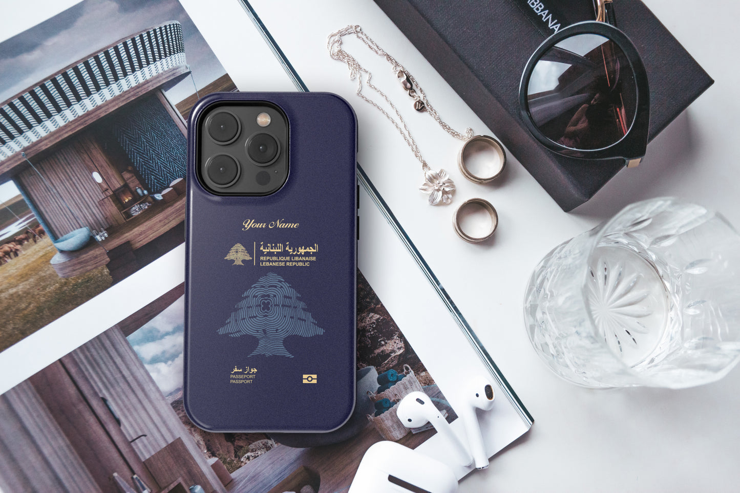 Lebanon Passport Phone Case