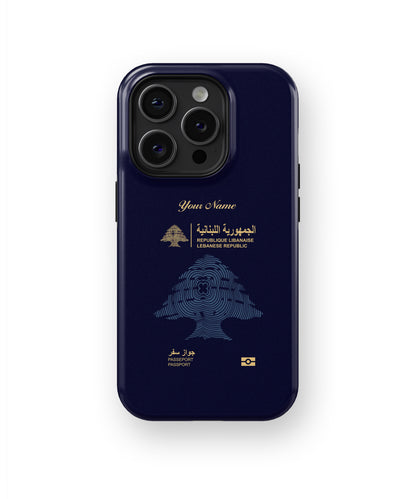 Lebanon Passport Phone Case