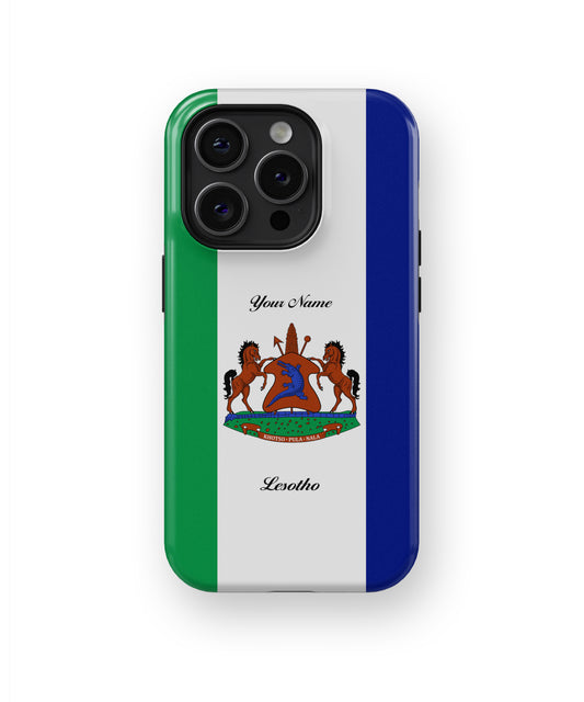 Lesotho National Emblem Phone Case