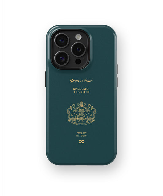 Lesotho Passport Phone Case