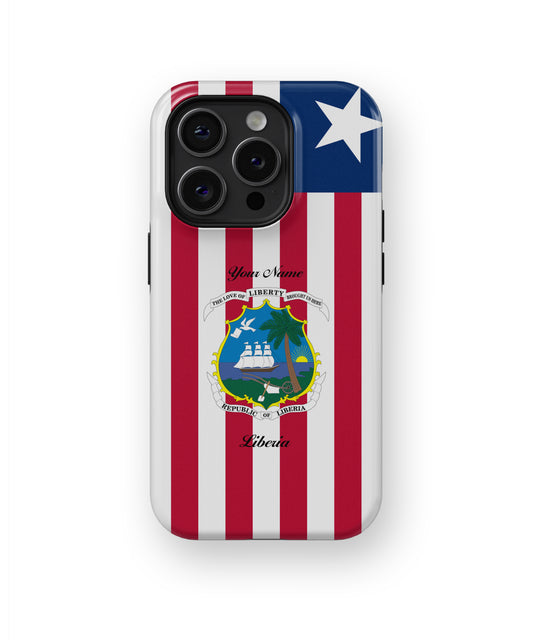 Liberia National Emblem Phone Case