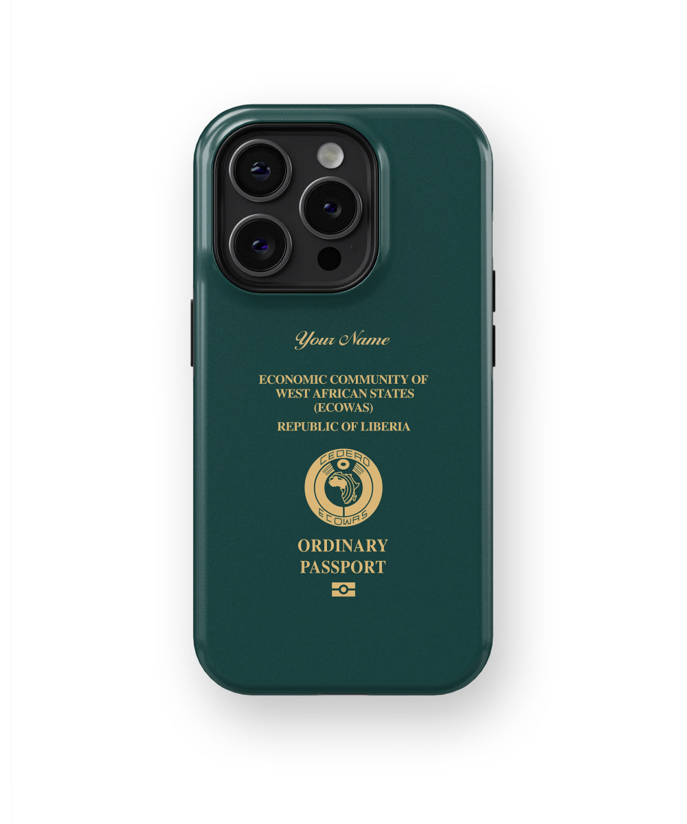 Liberia Passport Phone Case