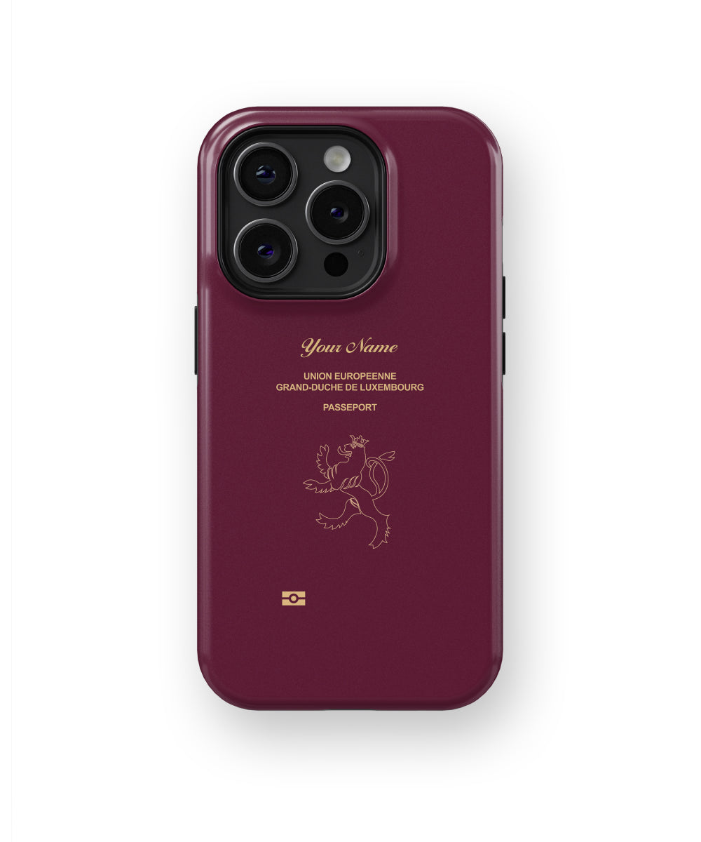 Luxembourg Passport Phone Case