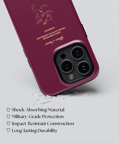 Luxembourg Passport Phone Case